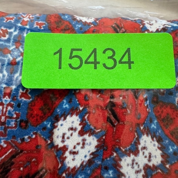 Maggy London Long Sleeve Lined Bohemian Pencil Maxi Dress Size 4 Cottage Boho - Picture 16 of 16